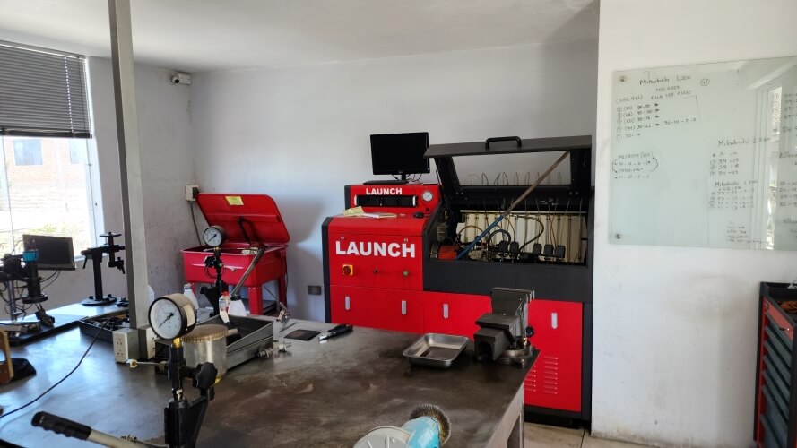 laboratorio de Inyectores